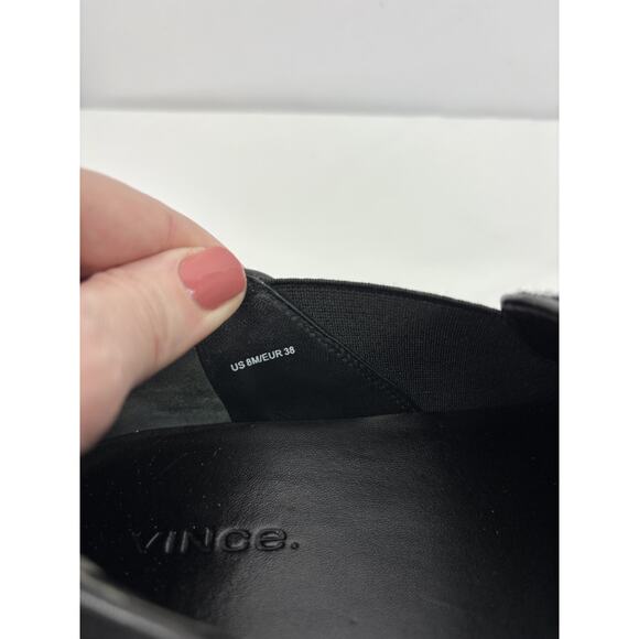 Vince Berlin Ponyhair Slip On Sneakers Black 8 38 Flatform Platform Fur - Picture 4 of 7